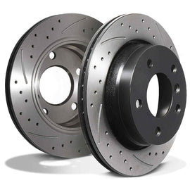 Dischi Freno Posteriori Forati e Baffati 276mm BMW 3 Series E36 320 323 98-05