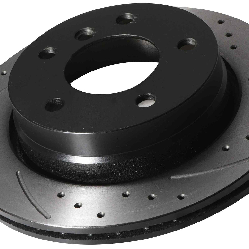 Dischi Freno Posteriori Forati e Baffati 276mm BMW 3 Series E36 320 323 98-05 - foto 5