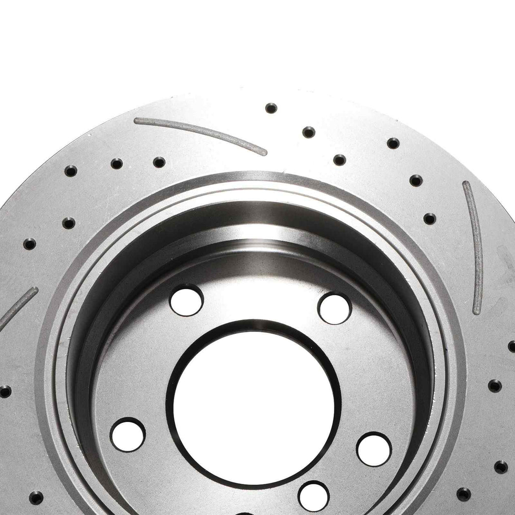 Dischi Freno Posteriori Forati e Baffati 276mm BMW 3 Series E36 320 323 98-05 - foto 8