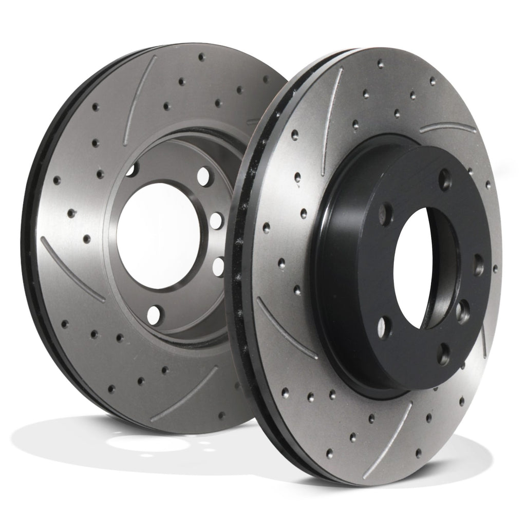 Dischi Freno Anteriori Forati Baffati 286mm BMW E36 E46 Z3 E85 323 328 320d