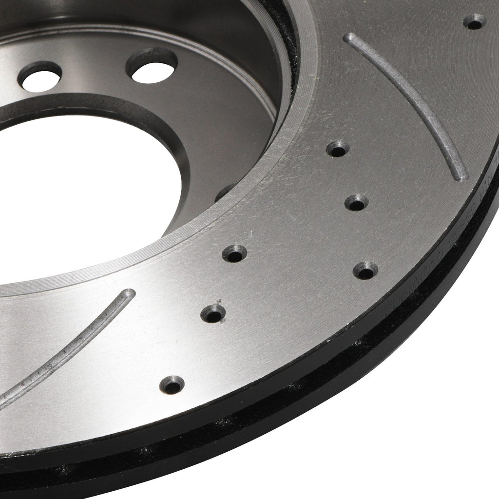 Dischi Freno Anteriori Forati Baffati 286mm BMW Z4 E85 2.0i 2.2i 2.5i 2.5Si - foto 5