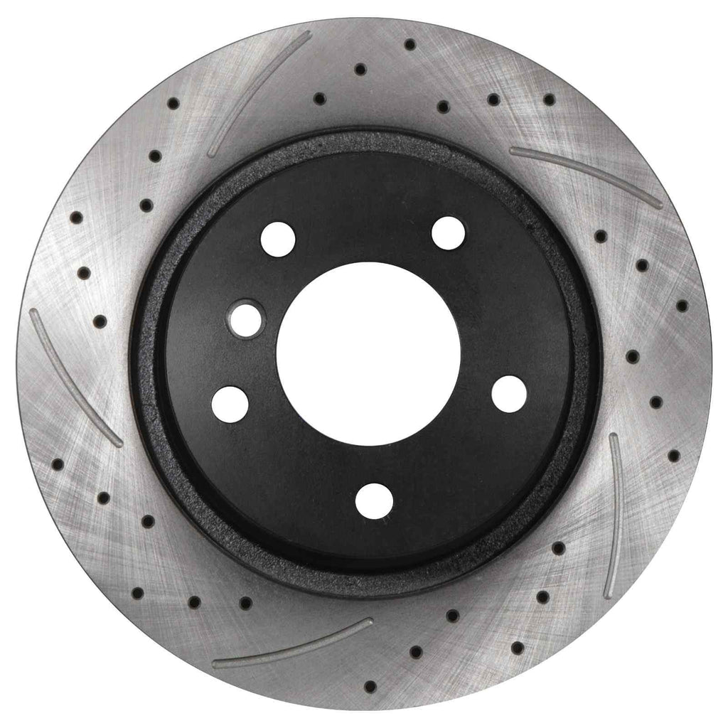 Dischi Freno Posteriori Forati e Baffati 294mm BMW 3 Series E46 323 325 328 98-06 - foto 5