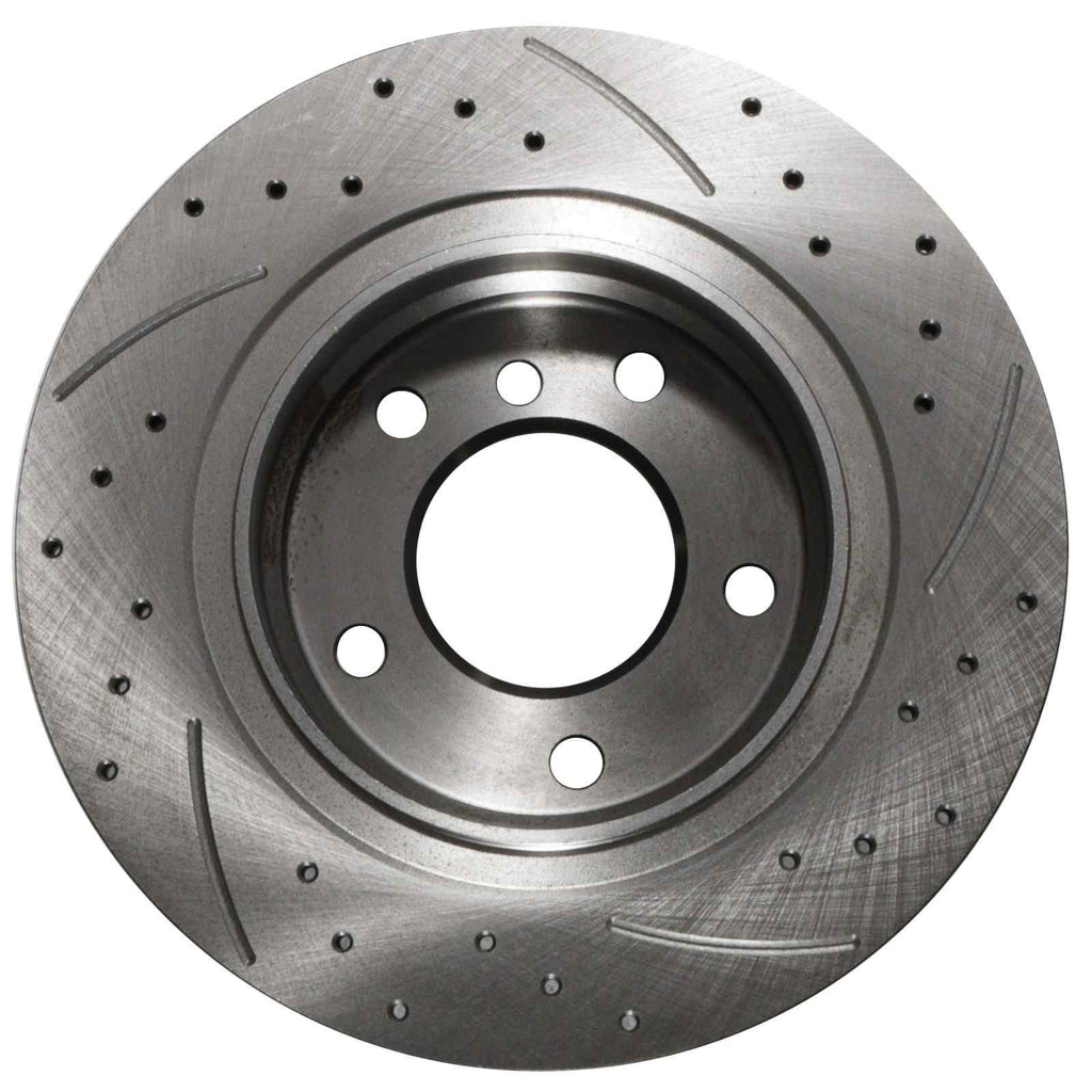 Dischi Freno Posteriori Forati e Baffati 294mm BMW 3 Series E46 323 325 328 98-06 - foto 6