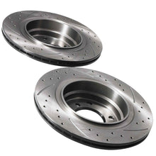 Dischi Freno Posteriori Forati e Baffati 294mm BMW 3 Series E46 323 325 328 98-06 - foto 7