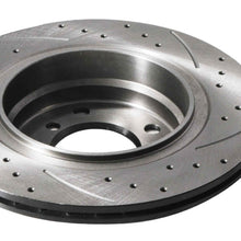 Dischi Freno Posteriori Forati e Baffati 294mm BMW 3 Series E46 323 325 328 98-06 - foto 10