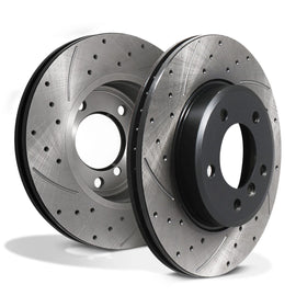 Dischi Freno Anteriori Forati e Scanalati 300mm BMW Z3 3.0I 24V Z4 E85 3.0 00-08