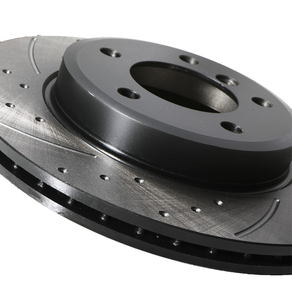 Dischi Freno Anteriori Forati Baffati 300mm BMW Serie 3 E46 318i 320i 323i 325i 328i 2000-2005 - foto 9