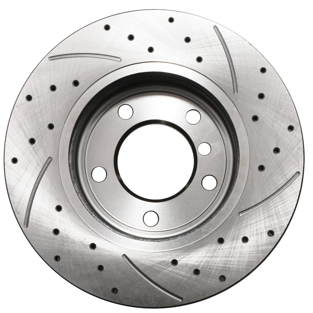 Dischi Freno Anteriori Forati Baffati 300mm BMW Serie 3 E46 318i 320i 323i 325i 328i 2000-2005 - foto 4