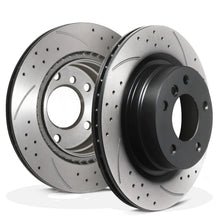 Dischi Freno Posteriori Forati e Baffati 300mm BMW E82 E88 120i 120D 118D