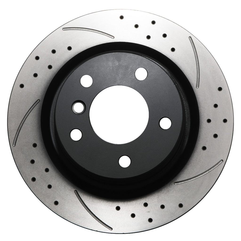 Dischi Freno Posteriori Forati e Baffati 300mm BMW 2 Series 220D 218D Coupe 13-21 - foto 4
