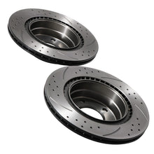 Dischi Freno Posteriori Forati e Baffati 300mm BMW 2 Series 220D 218D Coupe 13-21 - foto 6