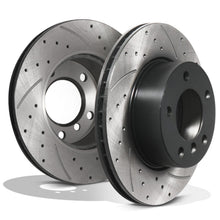 Dischi Freno Anteriori Forati Baffati 284mm BMW Serie 1 E81 E87 116d 118d 2004-2011