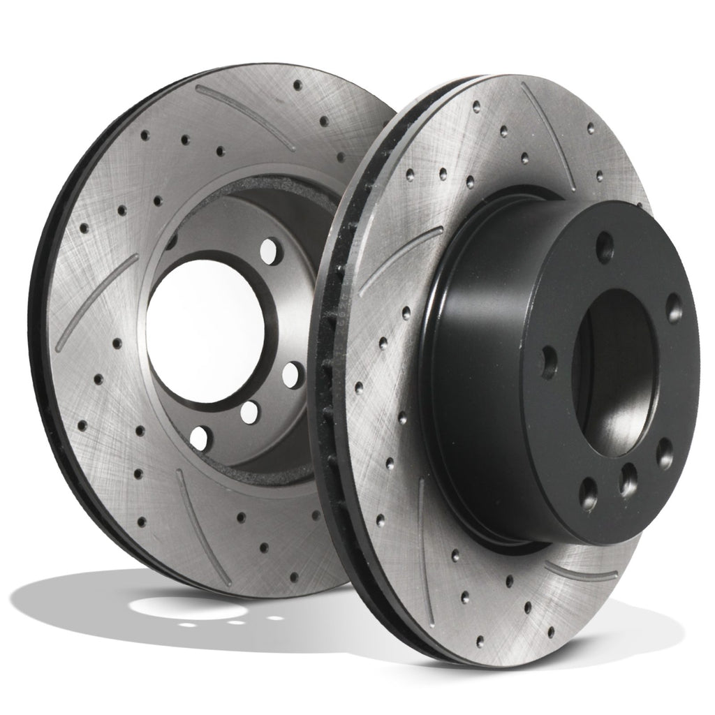 Dischi Freno Anteriori Forati Baffati 284mm BMW Serie 1 E81 E87 116i 118i 2004-2011