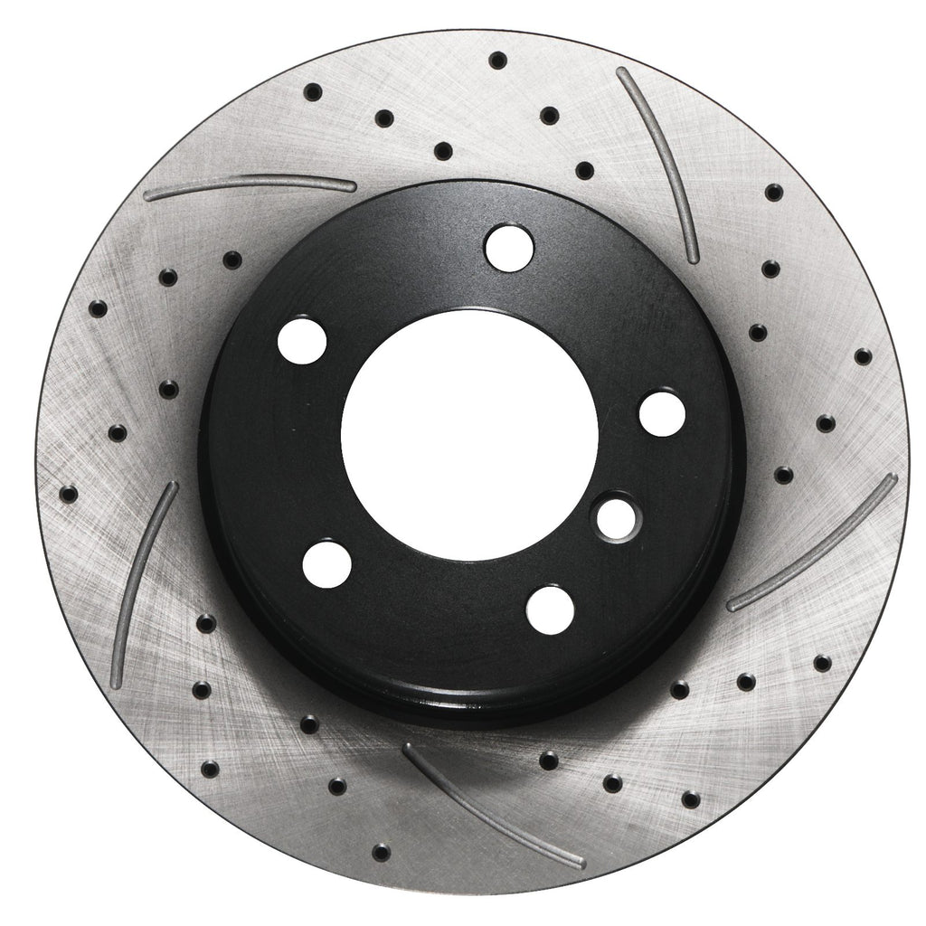 Dischi Freno Anteriori Forati Baffati 284mm BMW Serie 1 E81 E87 116i 118i 2004-2011 - foto 4