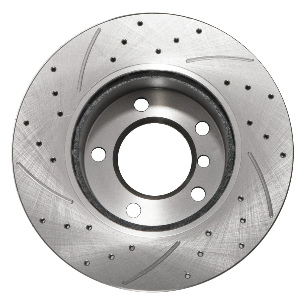 Dischi Freno Anteriori Forati Baffati 284mm BMW Serie 1 E81 E87 116d 118d 2004-2011 - foto 6