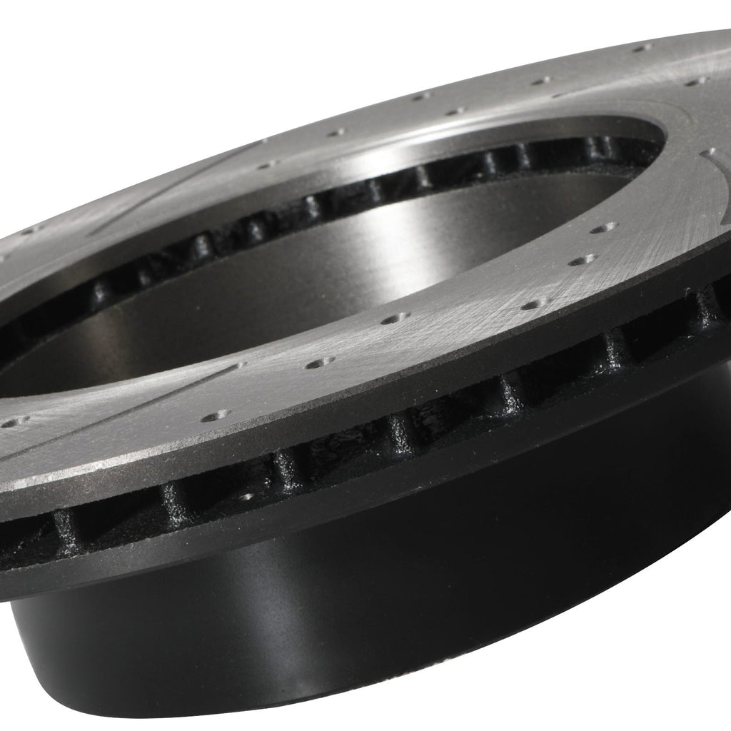 Dischi Freno Anteriori Forati Baffati 284mm BMW Serie 1 E81 E87 116d 118d 2004-2011 - foto 8