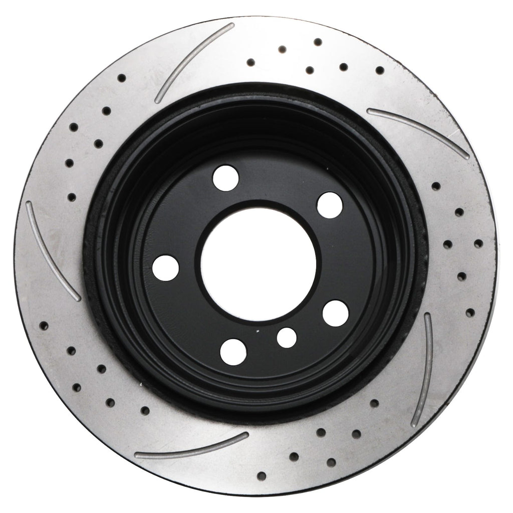 Dischi Freno Posteriori Forati e Baffati 300mm BMW 1 Series E81 E87 120D 130I 04-12 - foto 9