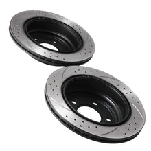 Dischi Freno Posteriori Forati e Baffati 300mm BMW 3 Series E90 E91 E92 E93 05+ - foto 7