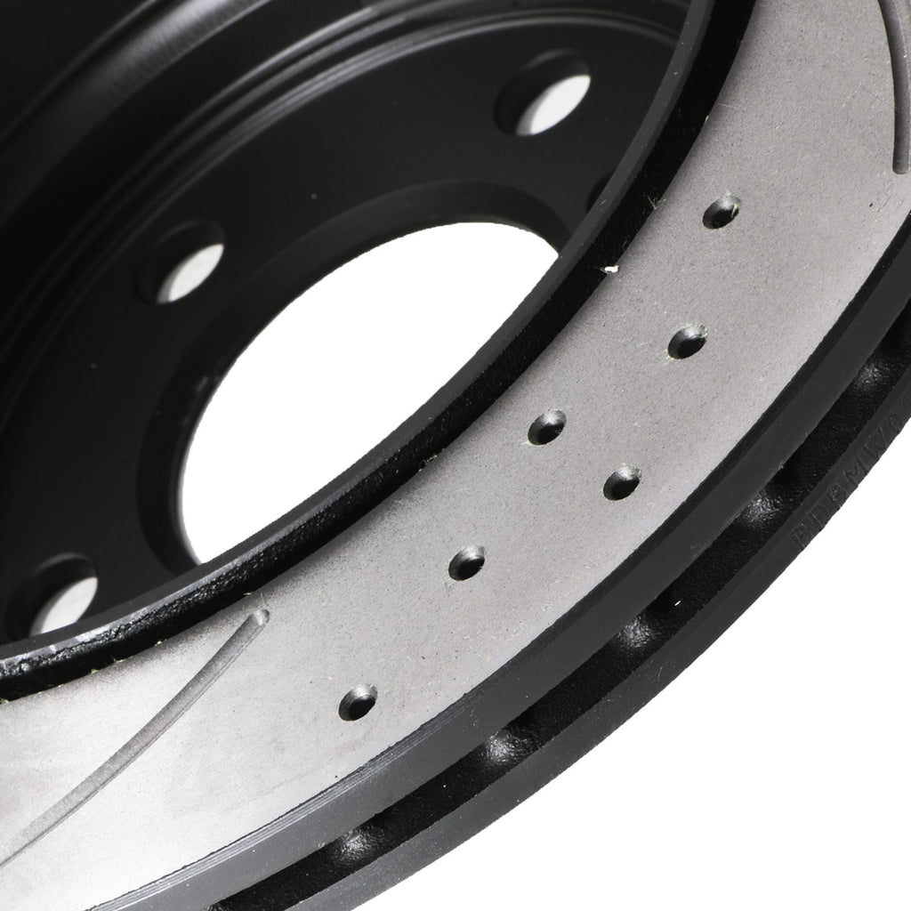 Dischi Freno Posteriori Forati e Baffati 300mm BMW 1 Series E81 E82 E87 120D 04-12 - foto 10