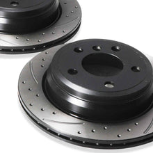 Dischi Freno Posteriori Forati e Baffati 300mm BMW 4 Series F32 F33 F36 12-18 - foto 5