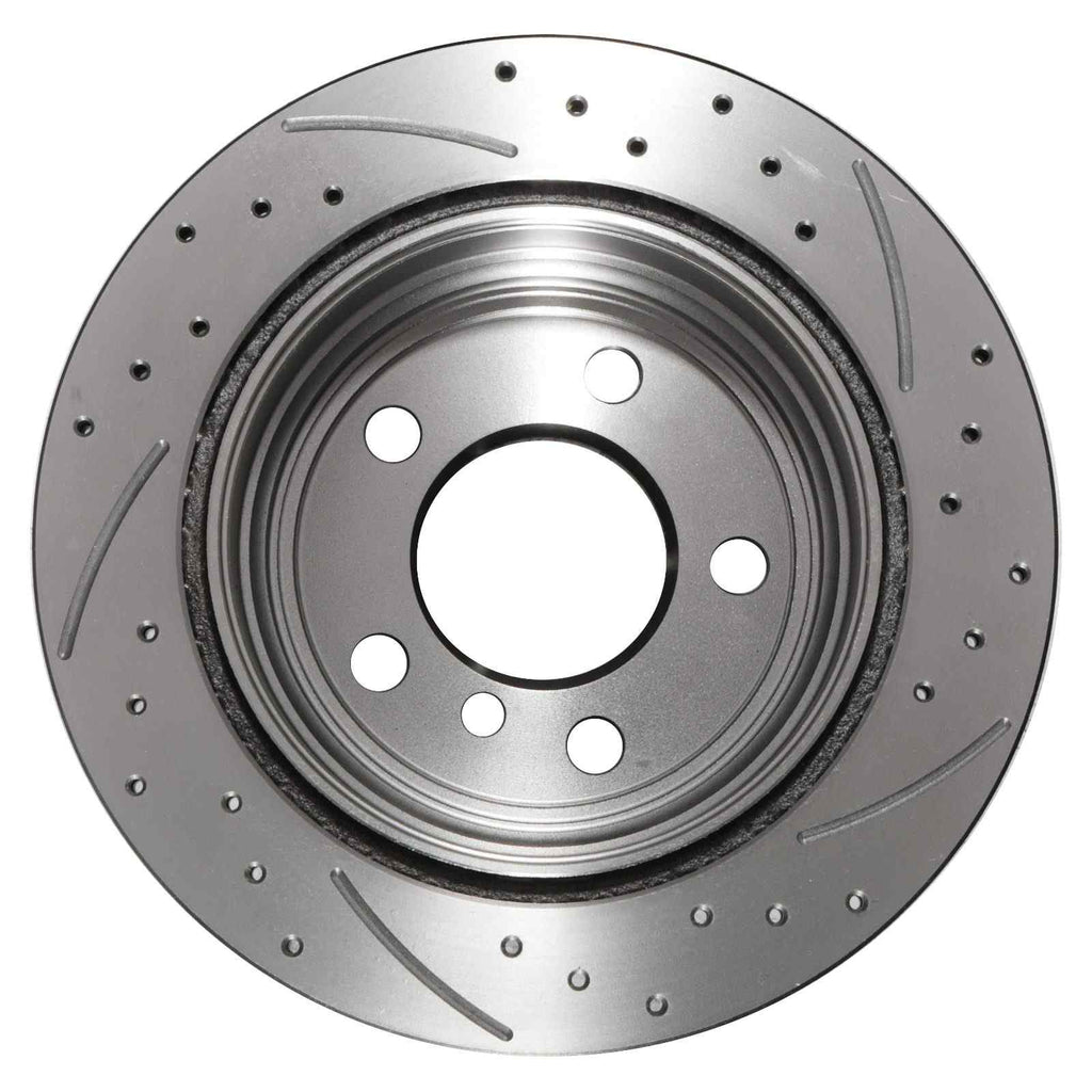 Dischi Freno Posteriori Forati e Baffati 300mm BMW 3 Series F30 F31 F34 12-18 - foto 5