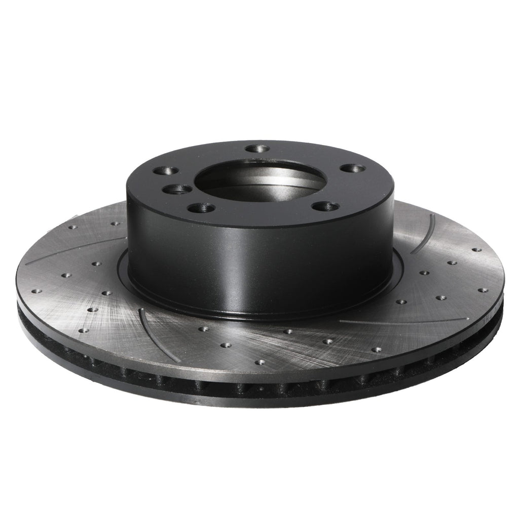 Dischi Freno Anteriori Forati 296mm BMW Serie 5 E39 528i 530d 535i 96-02 - foto 10