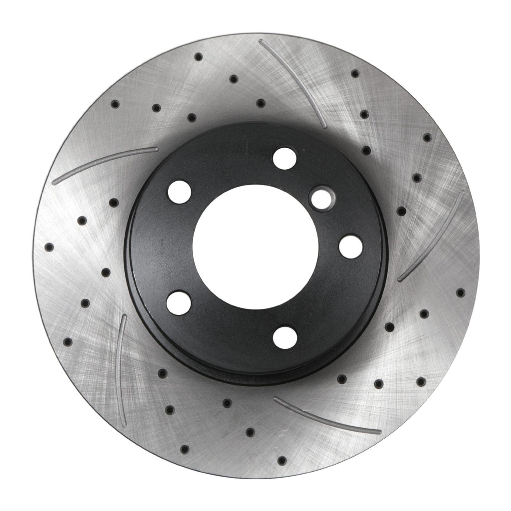 Dischi Freno Anteriori Forati 296mm BMW Serie 5 E39 528i 530d 535i 96-02 - foto 4