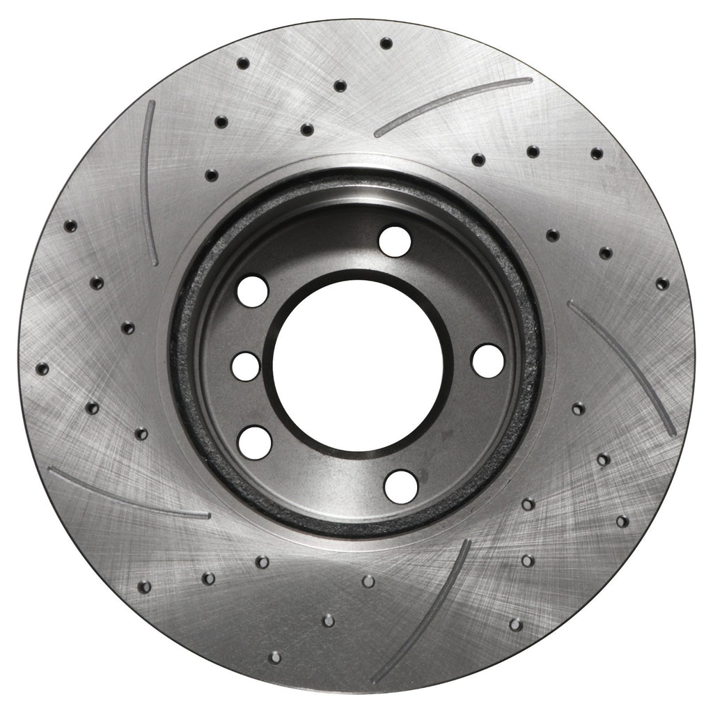 Dischi Freno Anteriori Forati Baffati 296mm BMW Serie 5 E39 520d 525d 530d - foto 10