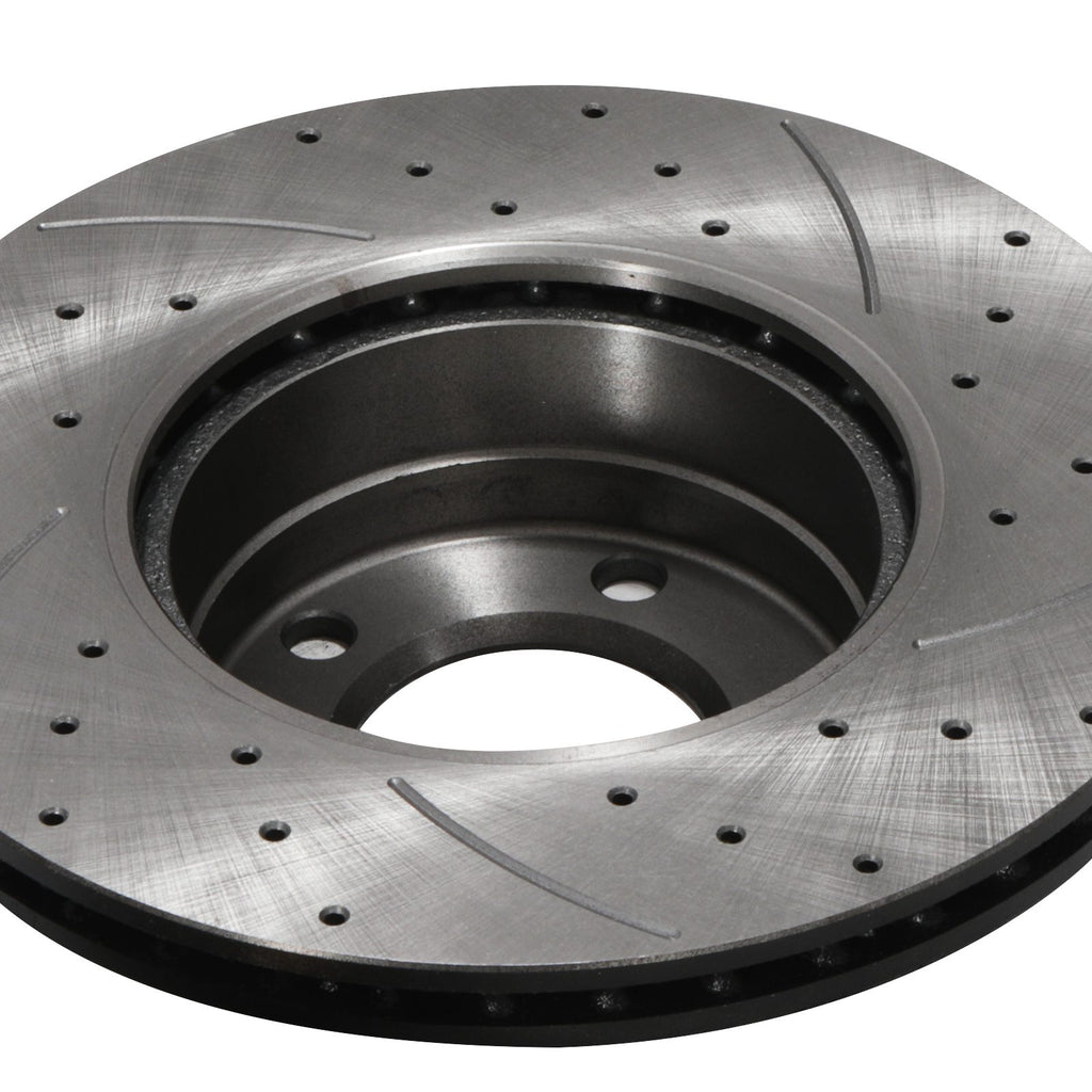 Dischi Freno Anteriori Forati 296mm BMW Serie 5 E39 528i 530d 535i 96-02 - foto 6
