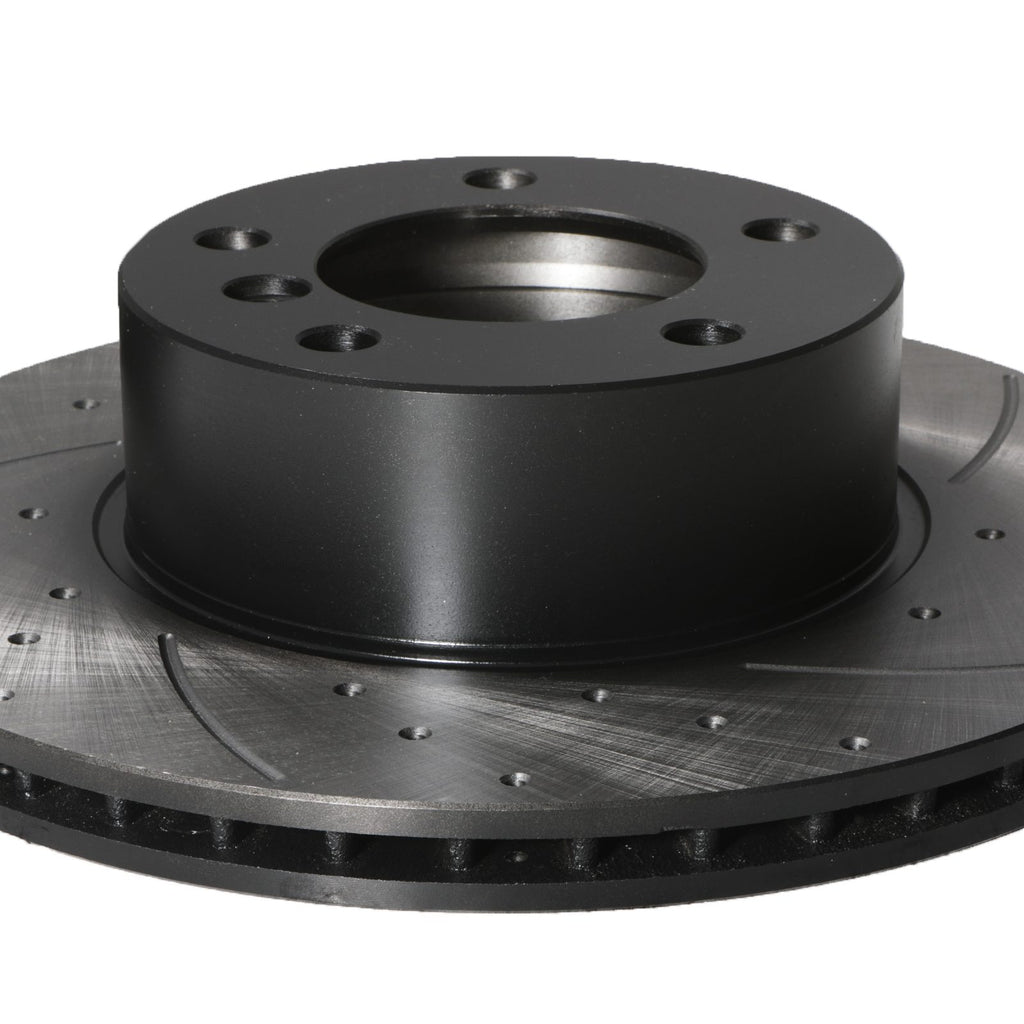 Dischi Freno Anteriori Forati 296mm BMW Serie 5 E39 528i 530d 535i 96-02 - foto 5