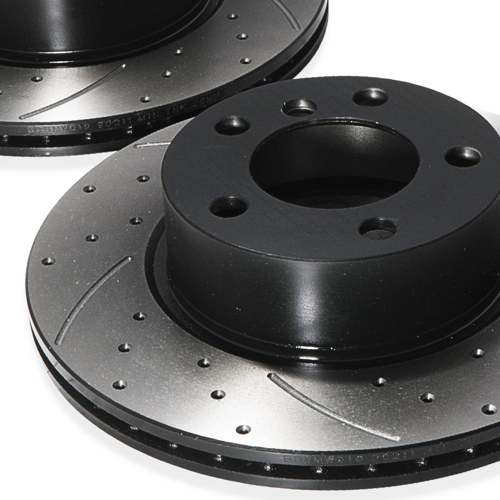Dischi Freno Anteriori Forati Baffati 300mm BMW Serie 1 F20 F21 116 118 120 dal 2011 - foto 10