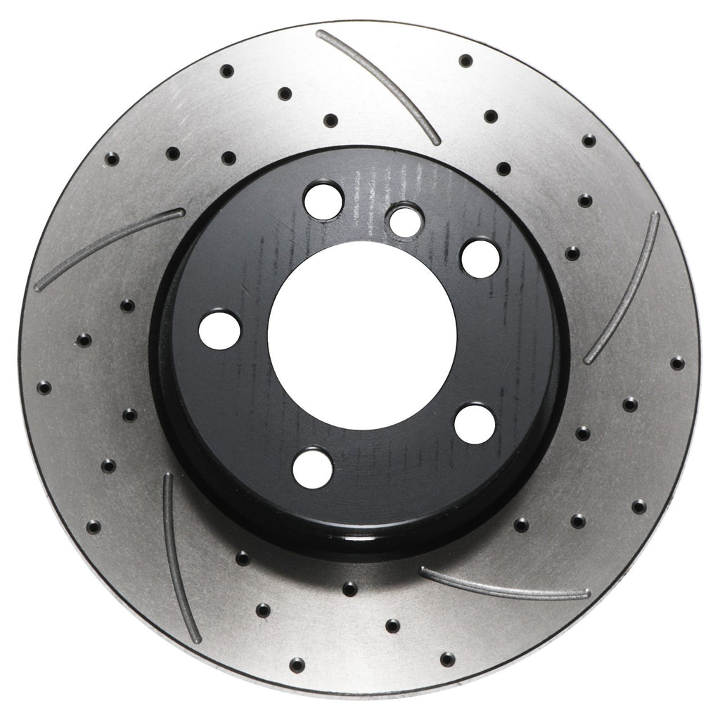 Dischi Freno Anteriori Forati Baffati 300mm BMW Serie 4 F32 F33 F36 418 420 dal 2013 - foto 4