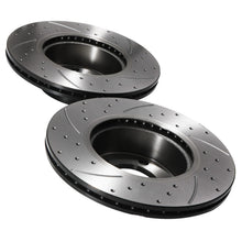 Dischi Freno Anteriori Forati Baffati 300mm BMW Serie 4 F32 F33 F36 418 420 dal 2013 - foto 9