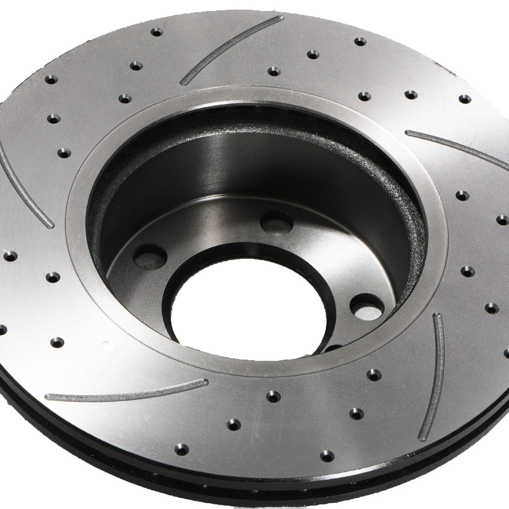 Dischi Freno Anteriori Forati Baffati 300mm BMW Serie 3 F30 F31 F34 316 318 320 - foto 8