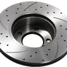Dischi Freno Anteriori Forati Baffati 300mm BMW Serie 4 F32 F33 F36 418 420 dal 2013 - foto 8