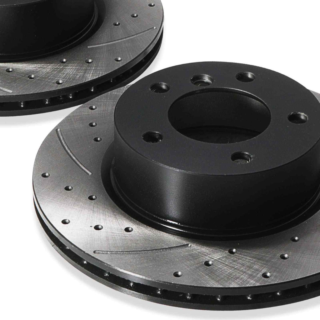Dischi Freno Anteriori Forati Baffati 292mm BMW Serie 3 E90 2005-2011 - foto 8