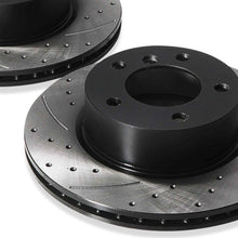 Dischi Freno Anteriori Forati Baffati 292mm BMW Serie 3 E90 2005-2011 - foto 8