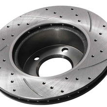 Dischi Freno Anteriori Forati Baffati 292mm BMW Serie 1 E81 E82 E87 E88 2004-2011 - foto 10