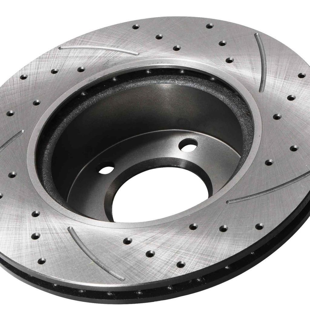 Dischi Freno Anteriori Forati Baffati 292mm BMW Serie 3 E90 2005-2011 - foto 6