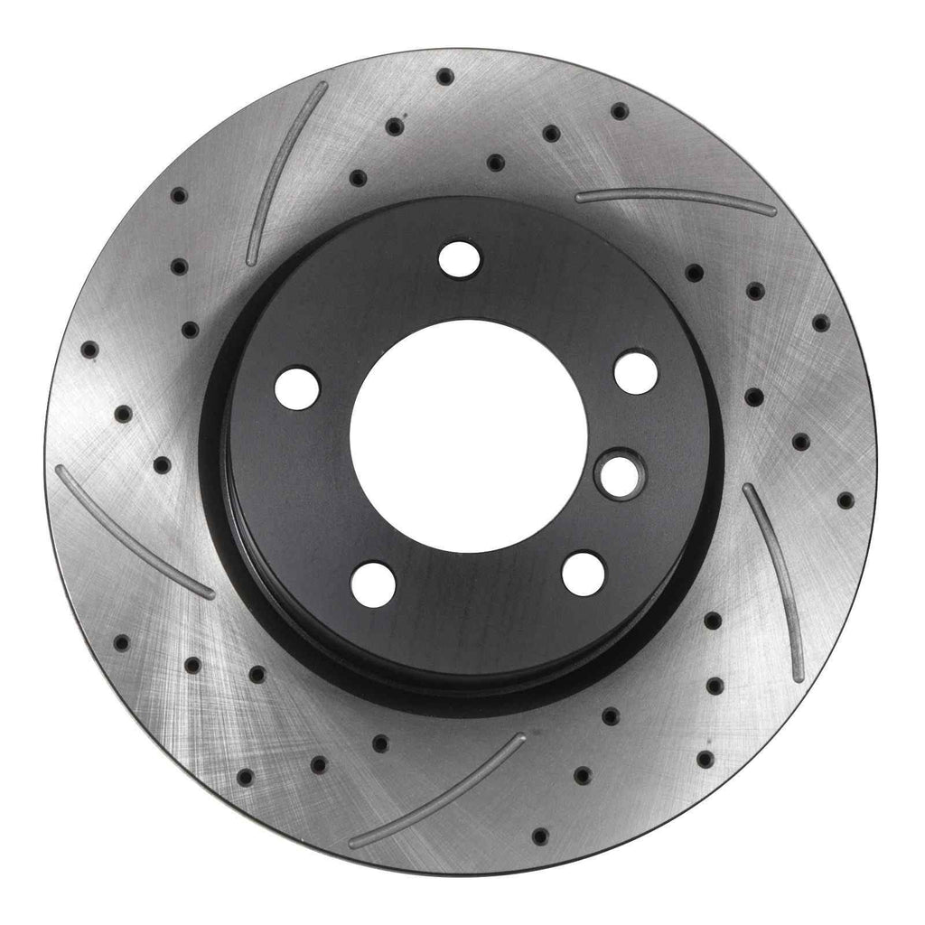 Dischi Freno Anteriori Forati Baffati 292mm BMW Serie 1 E81 E82 E87 E88 2004-2011 - foto 4