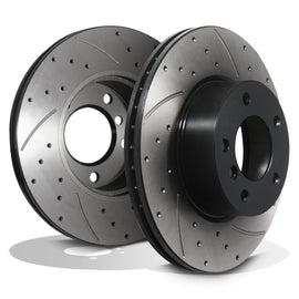 Dischi Freno Anteriori Forati Baffati 300mm BMW Serie 3 E90 E91 E92 E93 320i 325i