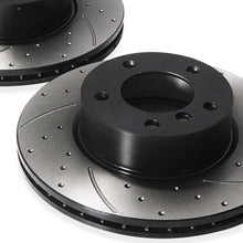 Dischi Freno Anteriori Forati e Scanalati 300mm BMW E81 E82 E87 E88 120I 125I 07+ - foto 5