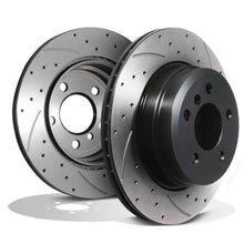 Dischi Freno Posteriori Forati e Scanalati 320mm BMW X5 E70 07-13