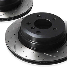Dischi Freno Posteriori Forati e Scanalati 320mm BMW X5 E70 07-13 - foto 9