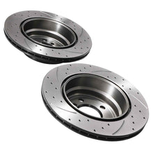 Dischi Freno Posteriori Forati e Scanalati 320mm BMW X5 E70 07-13 - foto 6