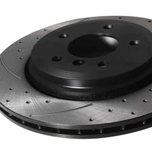 Dischi Freno Posteriori Forati e Scanalati 320mm BMW Serie 3 E46 330I 330D 98-05 - foto 5