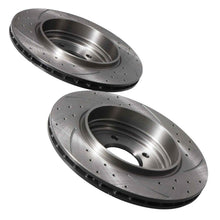 Dischi Freno Posteriori Forati e Scanalati 320mm BMW Serie 3 E46 330I 330D 98-05 - foto 6