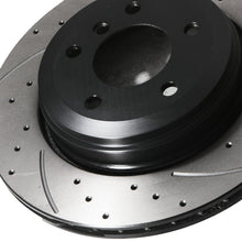 Dischi Freno Posteriori Forati e Scanalati 320mm BMW E60 E61 E63 530D 525D 520I 03+ - foto 8