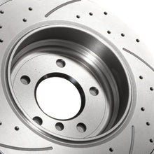 Dischi Freno Posteriori Forati e Scanalati 320mm BMW E60 E61 E63 530D 525D 520I 03+ - foto 7