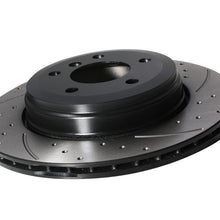 Dischi Freno Posteriori Forati e Scanalati 320mm BMW E60 E61 E63 530D 525D 520I 03+ - foto 5